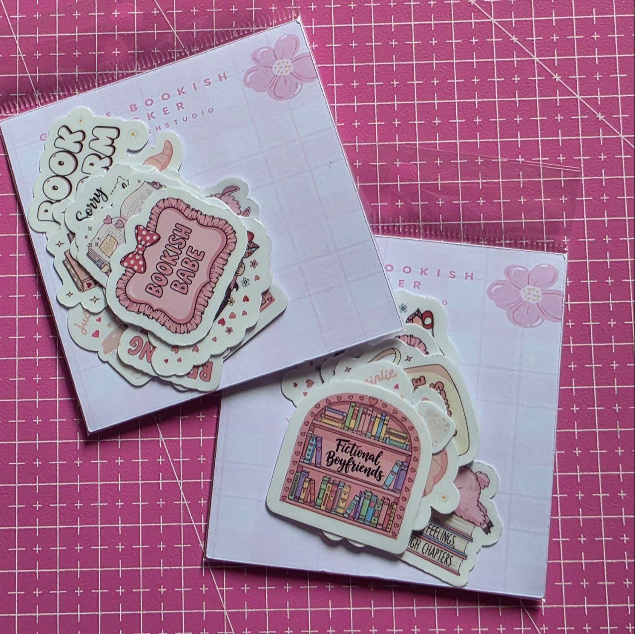 Girlie Bookish Sticker Pack