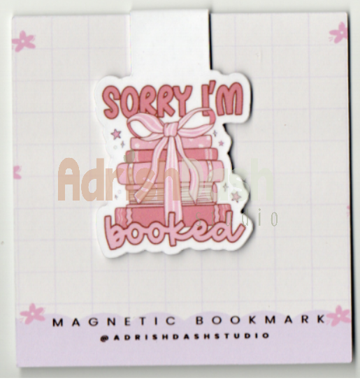 Cute Bookish Magnetic Bookmarks | Aesthetic Gifts for Book Lovers