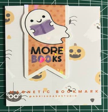 Halloween Magnetic Bookmarks - More Books