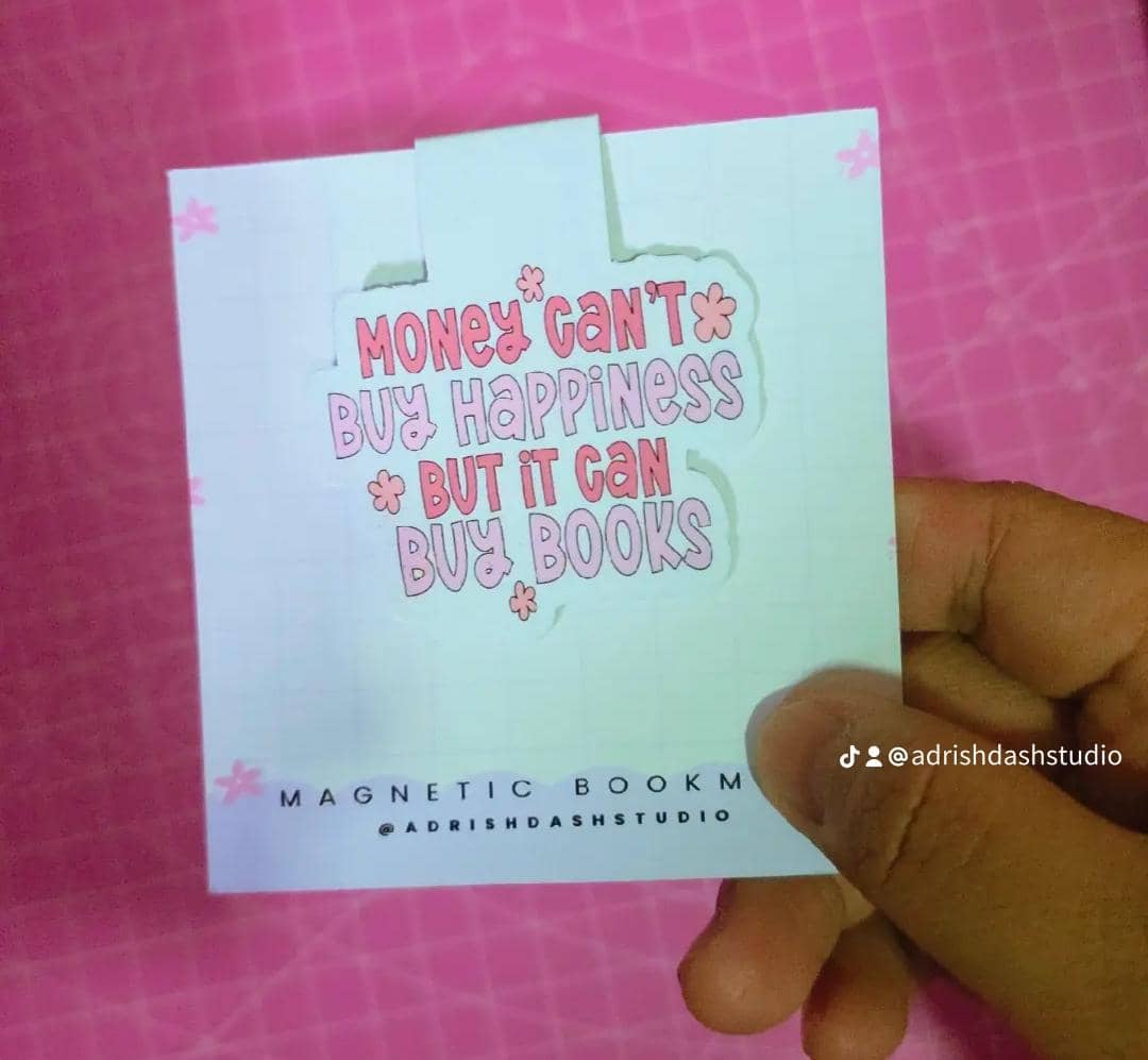 Cute Bookish Magnetic Bookmarks | Aesthetic Gifts for Book Lovers