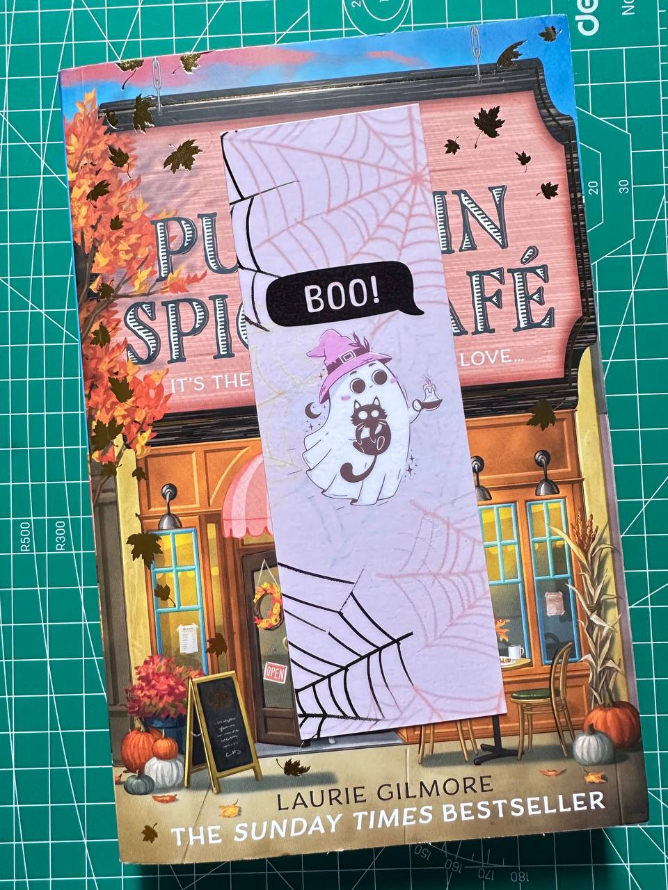 Cute Boo Kawaii Halloween Bookmarks | Cute Ghost & Cozy Reading | Aesthetic Stationery